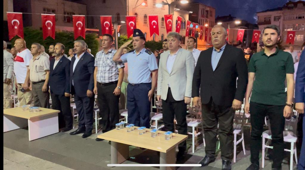 Kaymakam Karahan, 15 Temmuz Demokrasi ve Milli Birlik Günü Nedeniyle Düzenlenen Etkinliklere Katıldı.