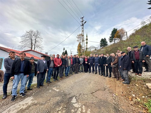 Kaymakam Erkan Karahan, Mahalle Ziyaretinde Bulundu.